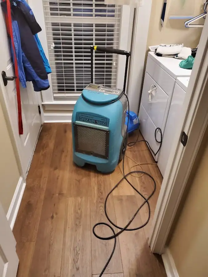 Commercial dehumidifier deployed for Crawl Space Restoration in Little Rock