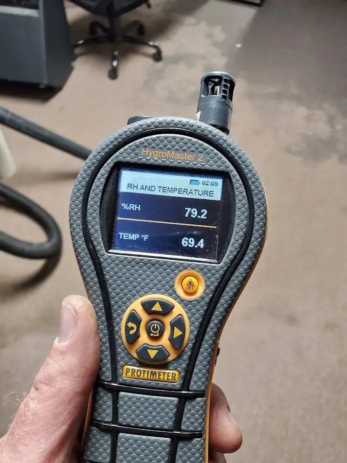 Moisture meter humidity assessment for Fire & Smoke Damage Restoration in Little Rock